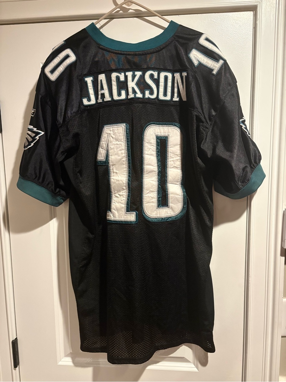 Philadelphia Eagles Jersey NFL DeSean Jackson Reebok Black Men Size 52 Stitched